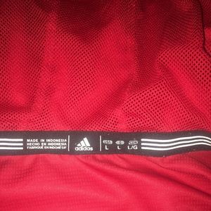 Adidas windbreaker men’s jackets size large